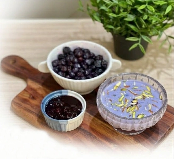 Blueberry Sabudana Kheer